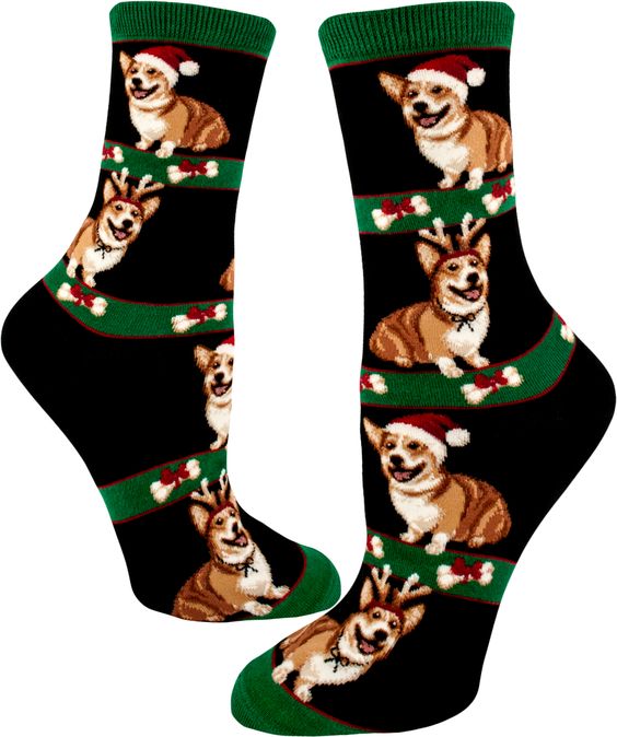 calcetines de navidad divertidos